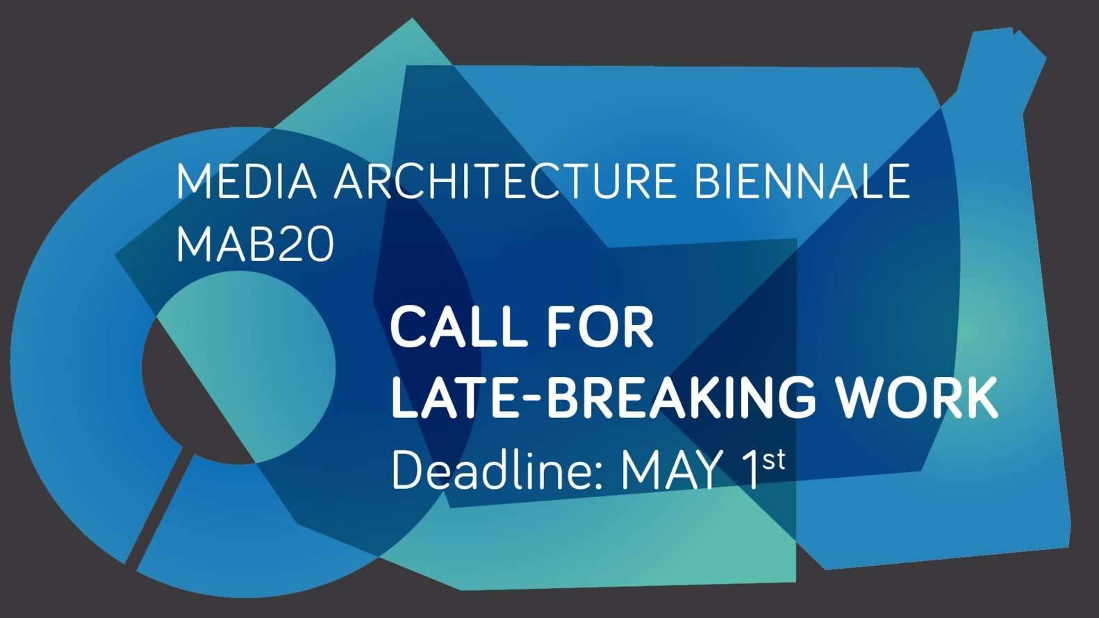 Call for Submissions: MAB20 Late-Breaking Work