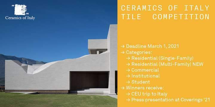 Ceramics of Italy 2021 Tile Competition