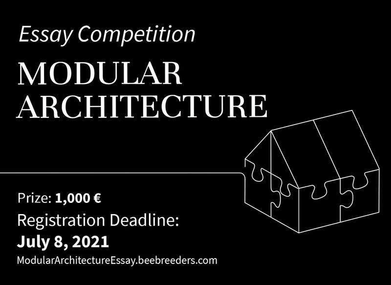 Modular Architecture Essay Competition advance registration deadline is approaching!