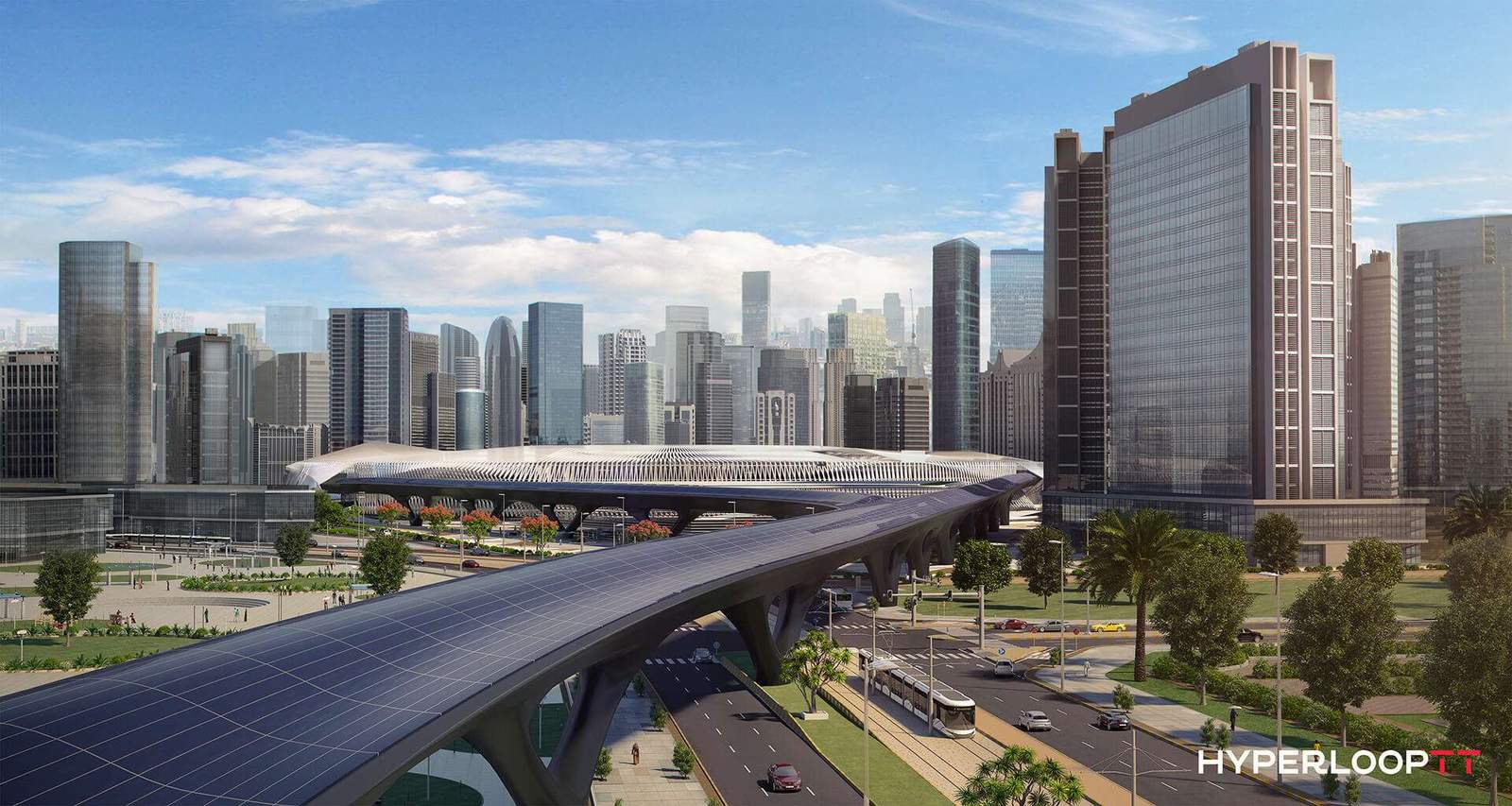 Zaha Hadid's company breaks into the future of Italian transport by designing Hyperloop Italia