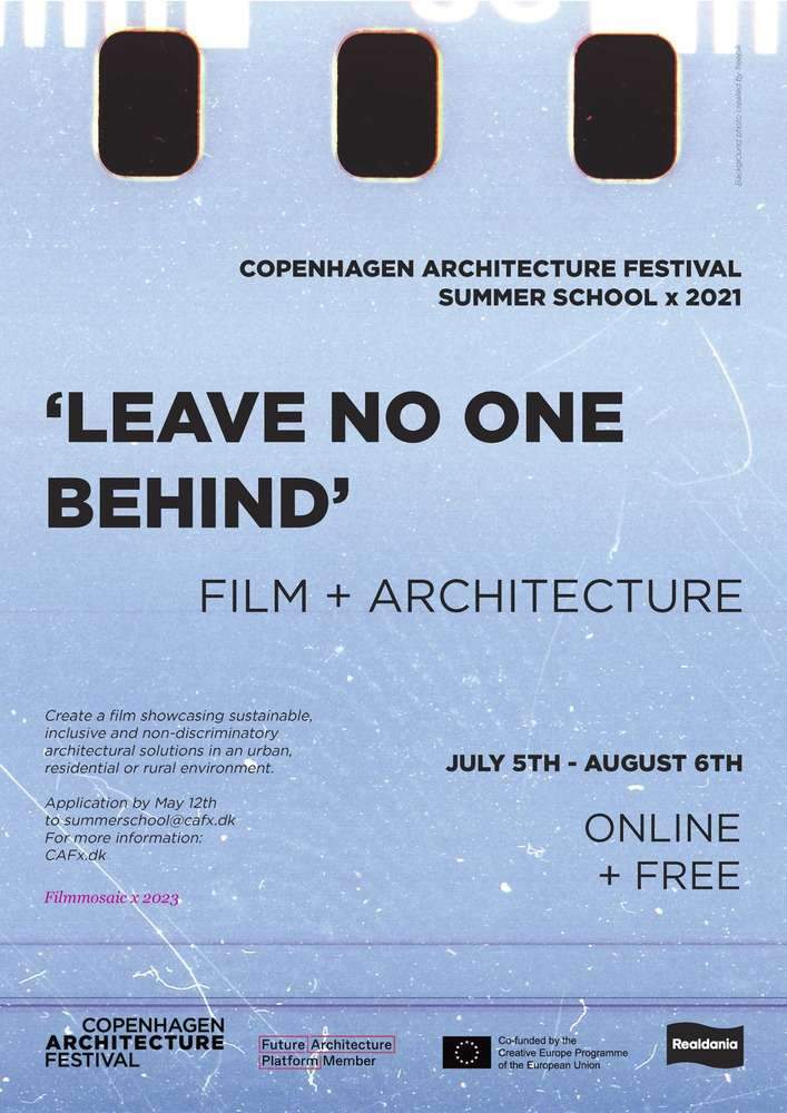 CAFx Film & Architecture Summer School