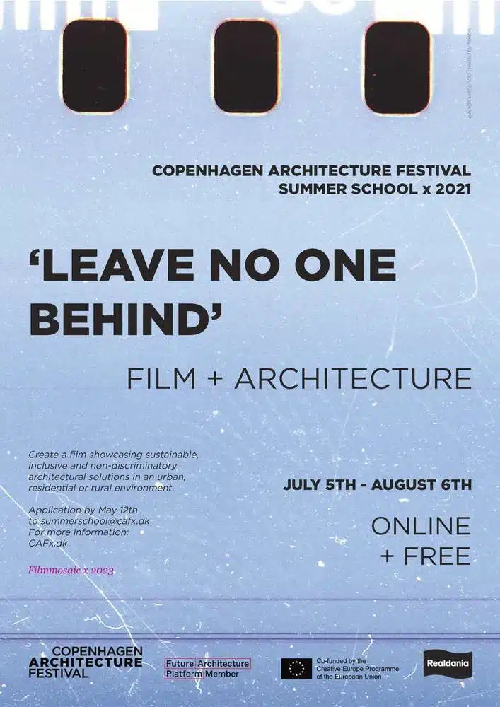 CAFx Film & Architecture Summer School