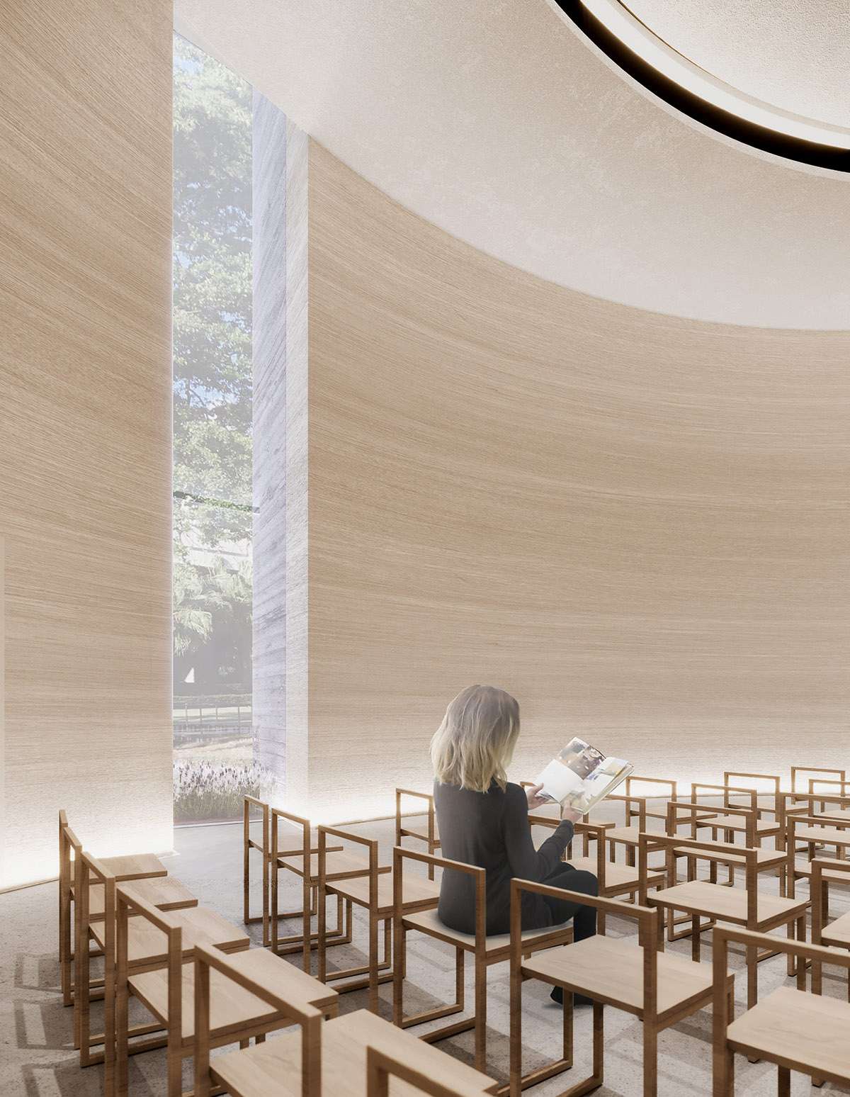 Trahan Architects designs a church for Loyola University