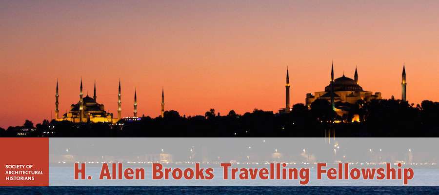 H. Allen Brooks Travelling Fellowship