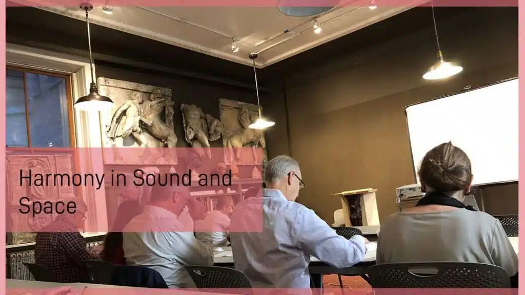 Harmony in sound and emptiness