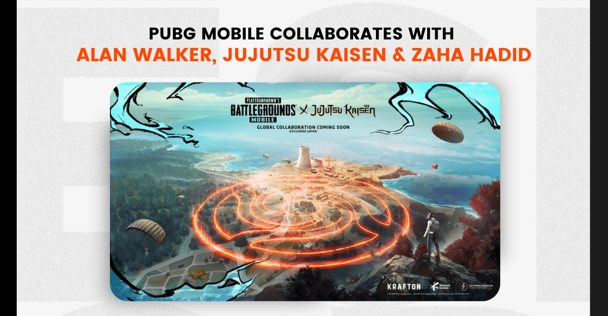 PUBG Mobile collaborates with Alan Walker, Jujutsu Kaisen and Zaha Hadid