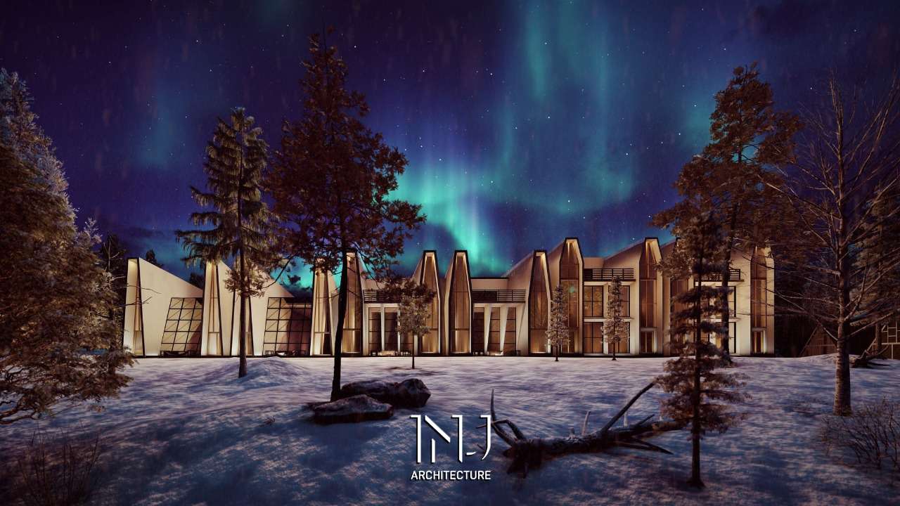 Ibrahim Joharji, The Saudi Architect, Wins a Great Position in The North Pole Hotel Competition 