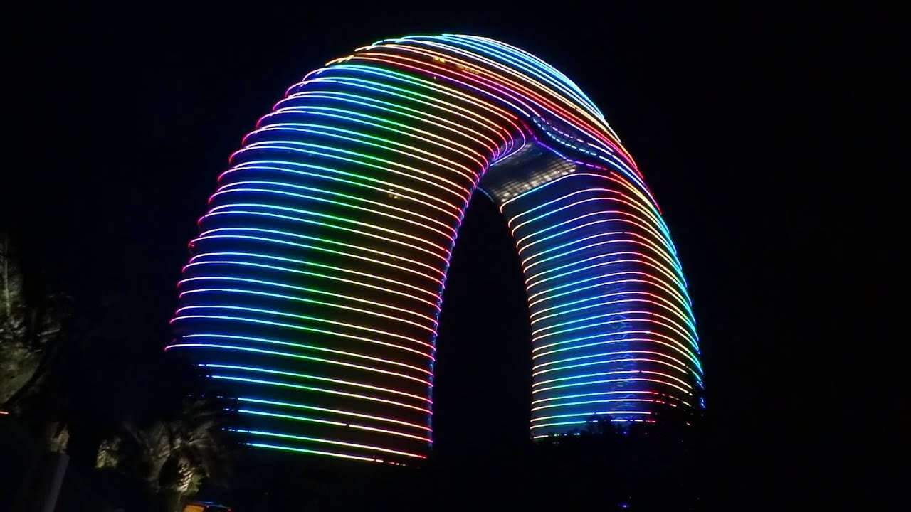 رائعة العمارة الصينية منتجع شيراتون هوتشو هوت سبرينج