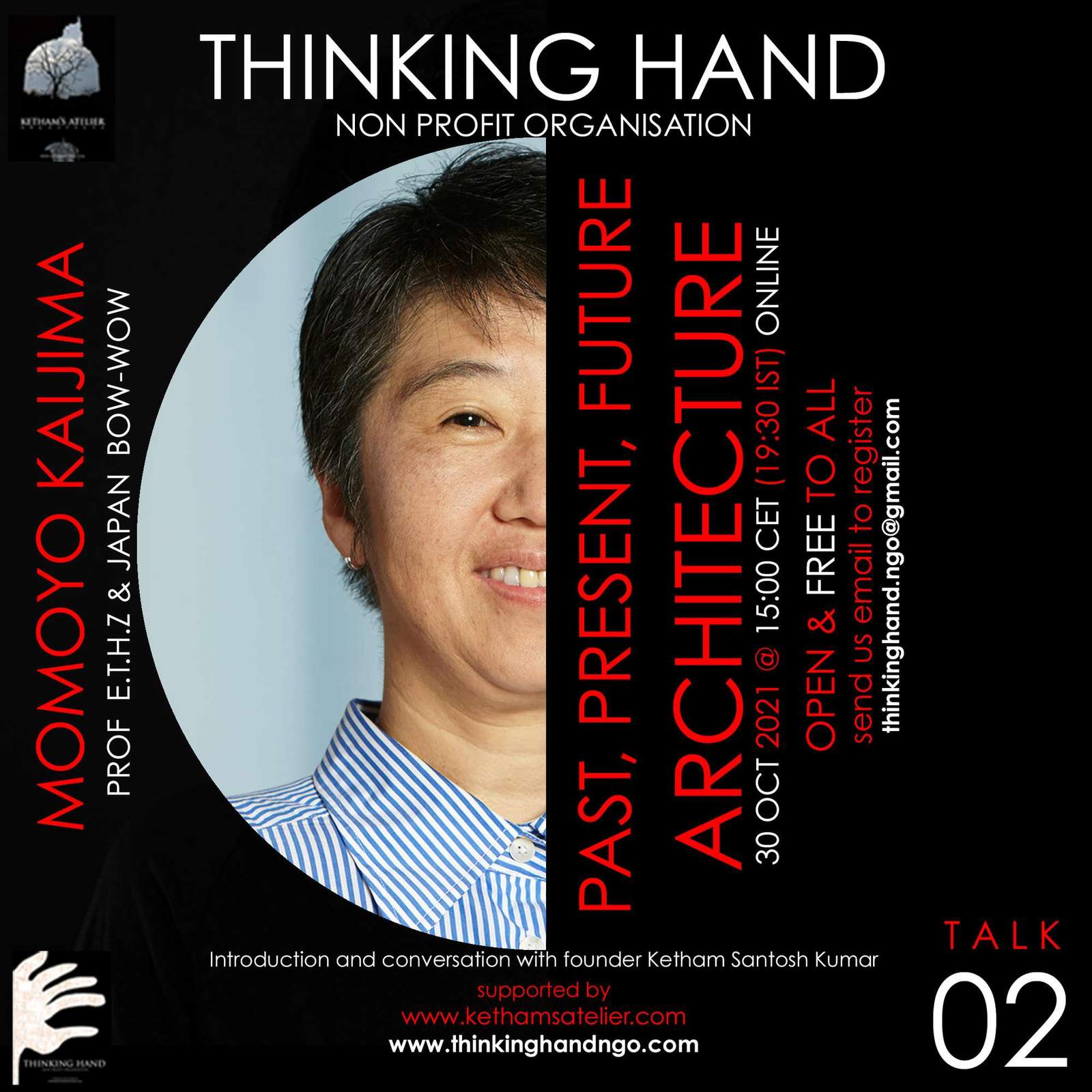 Thinking Hand NGO Talk 02 – Momoyo Kaijima