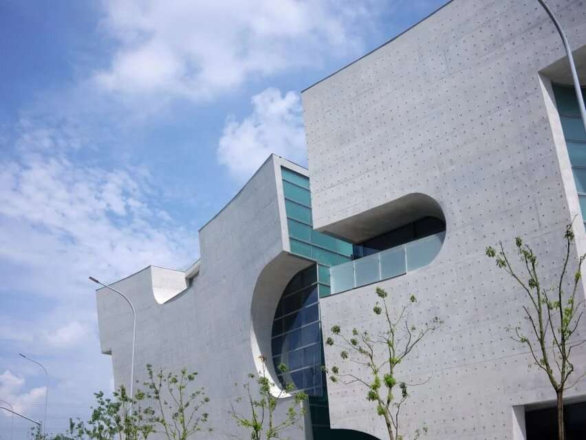 Completion of COFCO Cultural and Health Center in Shanghai with designs submitted by Stephen Holl