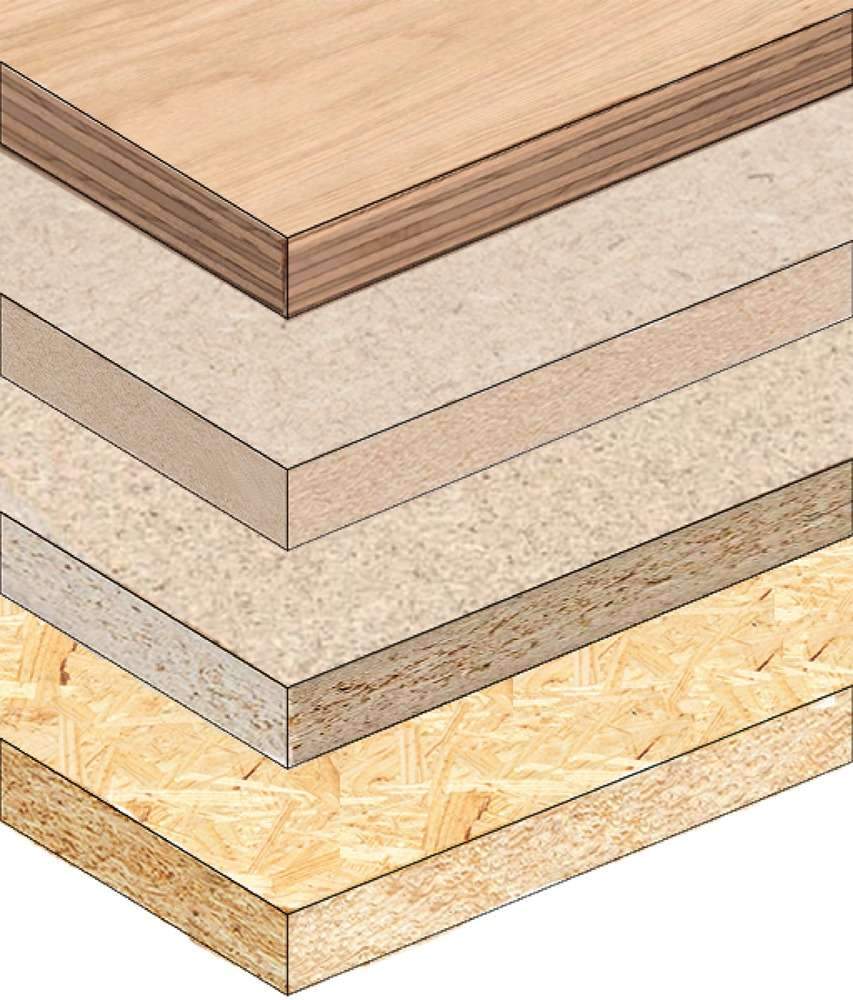 The differences between the different wood panels used in construction