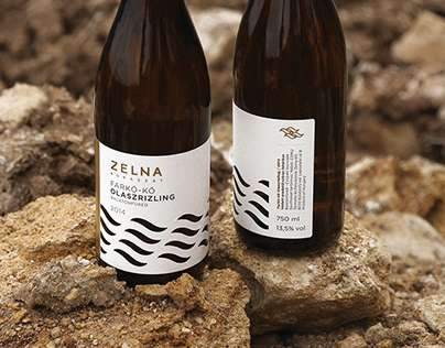 Zelna Winery Identity