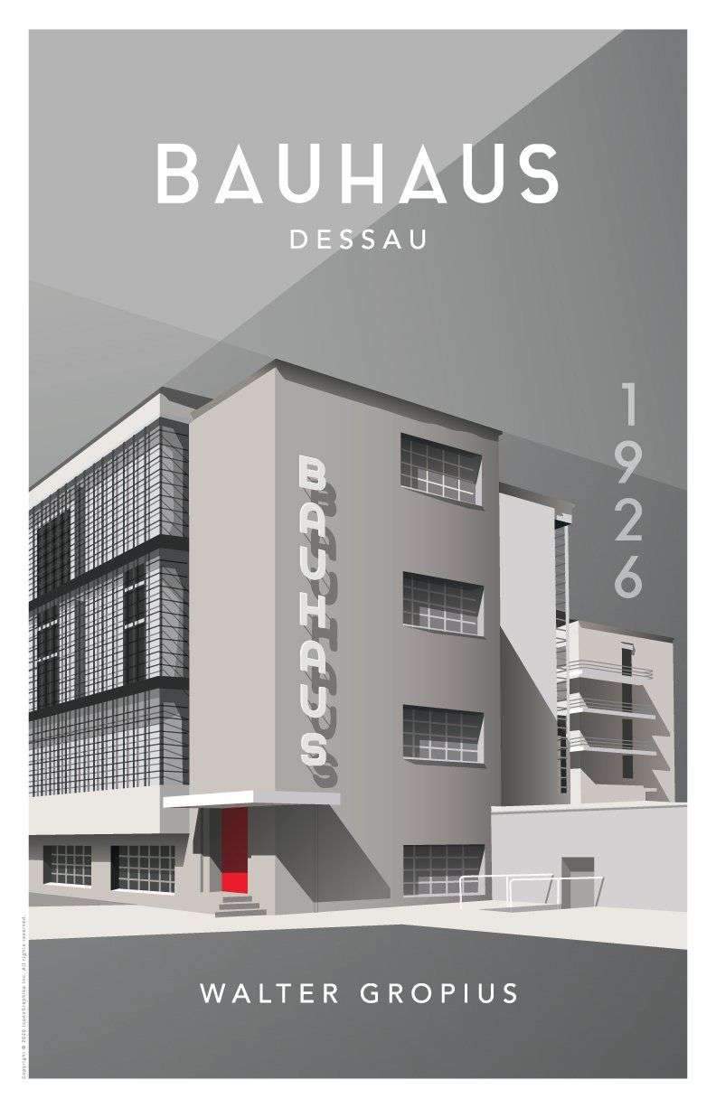 Bauhaus Dessau – Small / Gray