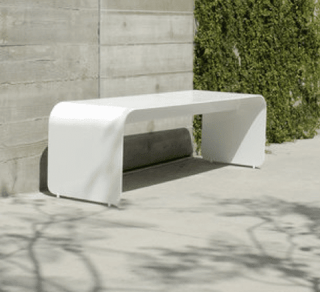 Flow – Bench – LEAD TIME 6-8 weeks – Flow – Bench (White / Satin)