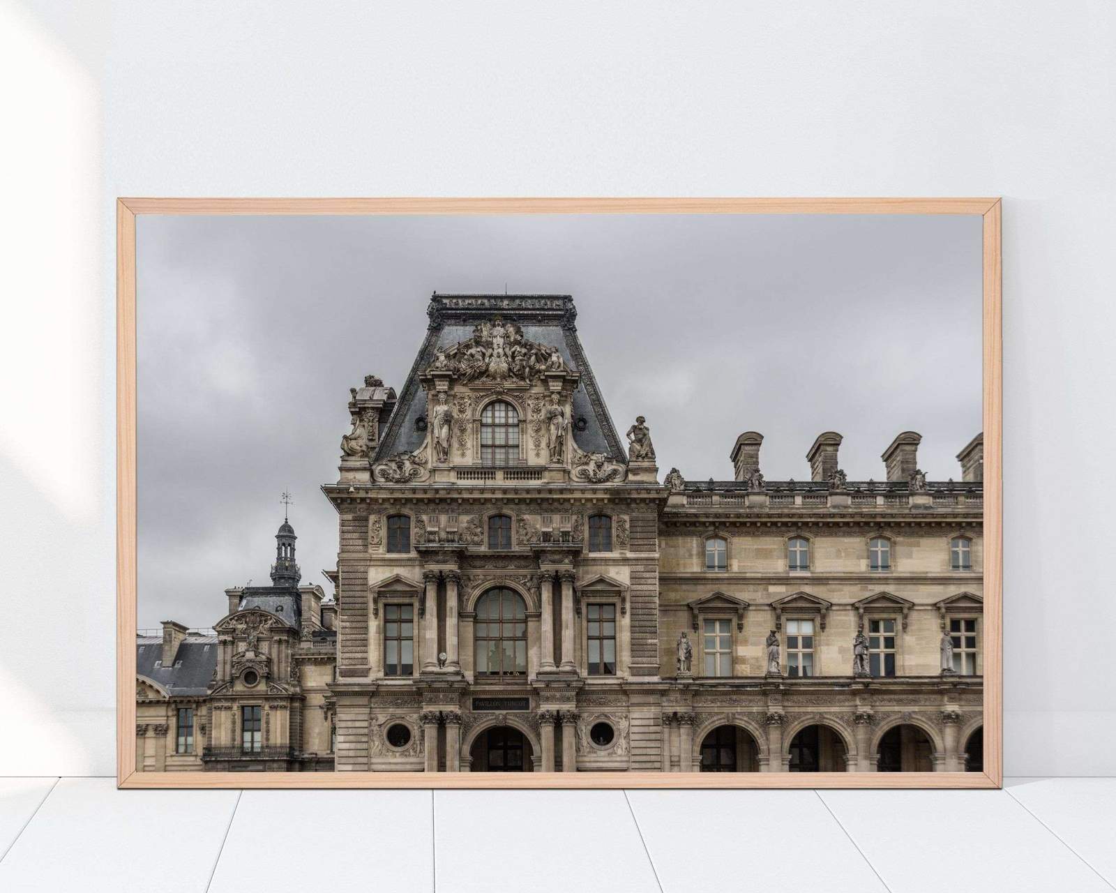 Moody Louvre Photo – 24×36