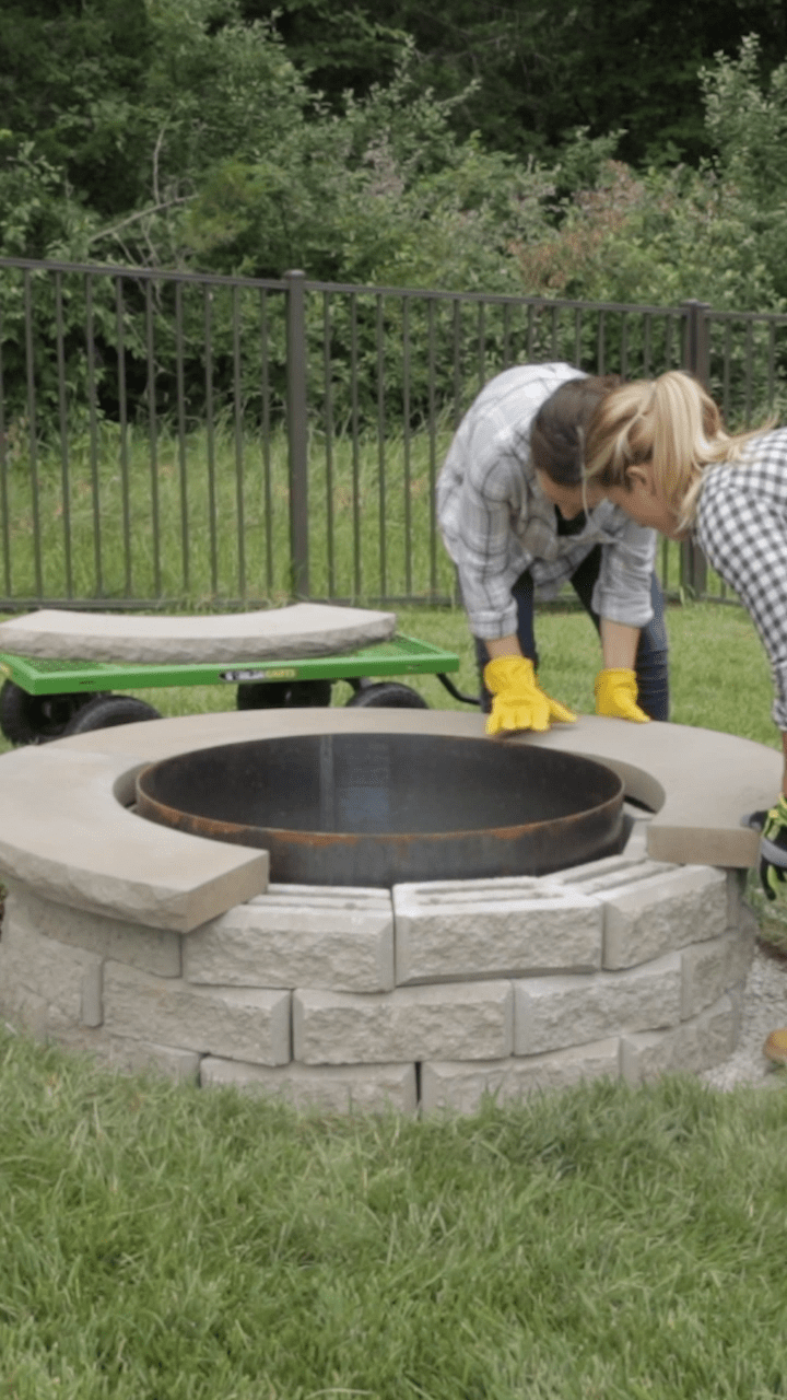 Enjoy Your Backyard With This Easy DIY Fire Pit