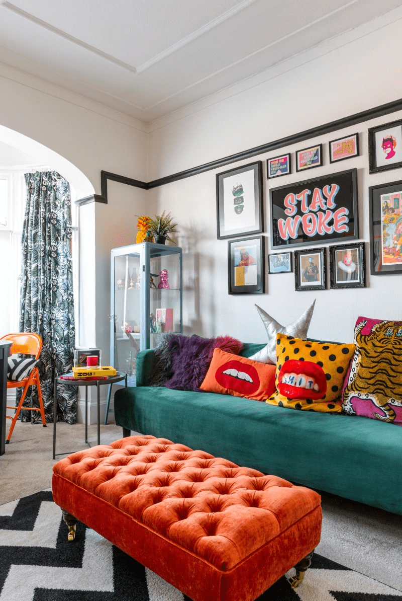 Video tour of a maximalist style rented Apartment in Birmingham UK. This rental has…