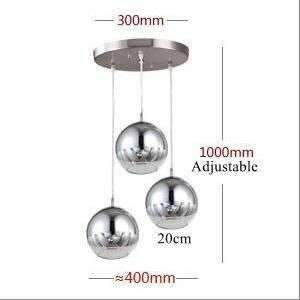 Spherulaeque Pendant Light – Round Dia 20 cm