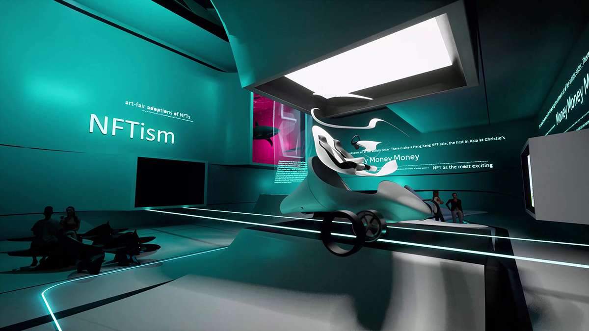 Zaha Hadid Architects hosts a virtual exhibition to explore NFT architecture and metaverses