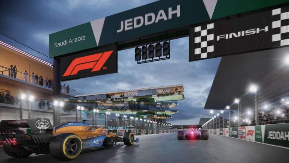 The engineering challenge in the design of the Jeddah Corniche Circuit for the establishment of Formula 1