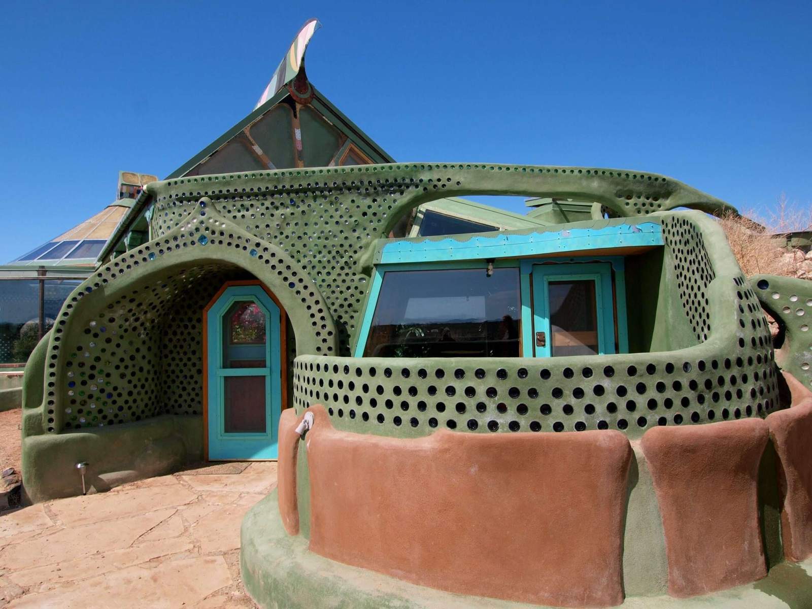 Earthship homes were created in the 1970s by Mike Reynolds, the founder of Earthship…