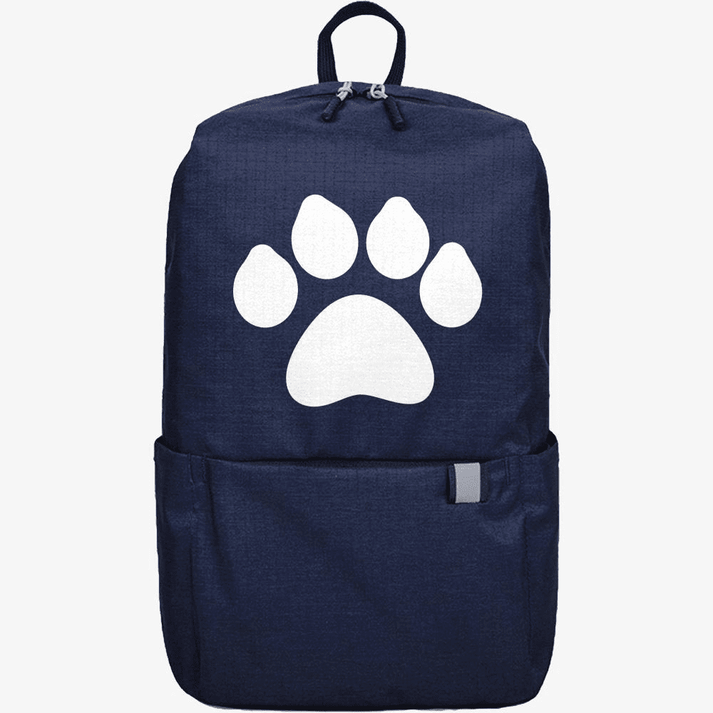 Dog Paw, Dog Minimalist Backpack