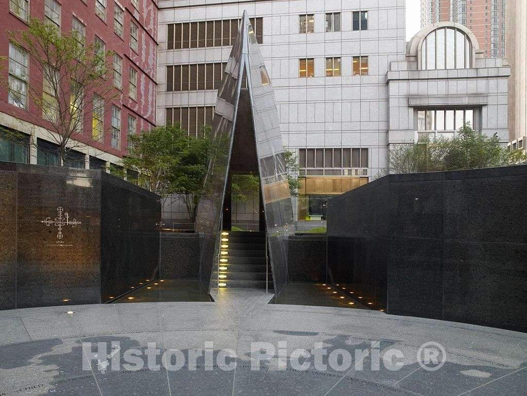 Photo – Interior View, African Burial Ground, New York, New York – Fine Art Photo Reproduction – 44in x 32in