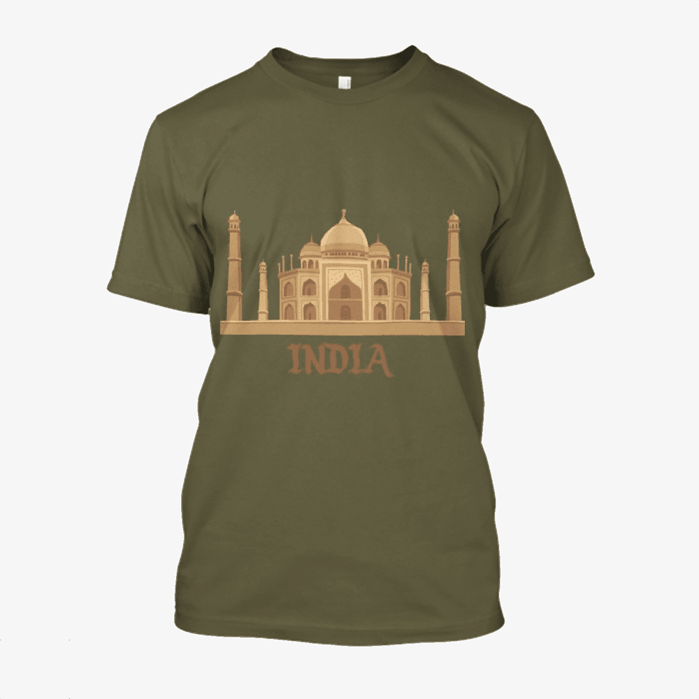Taj Mahal India, Travel Cotton T-Shirt