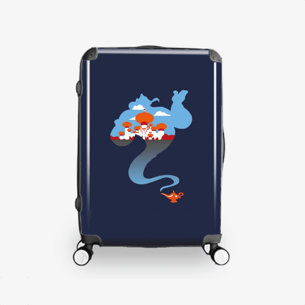 Genie Landscape, Aladdin Hardside Luggage