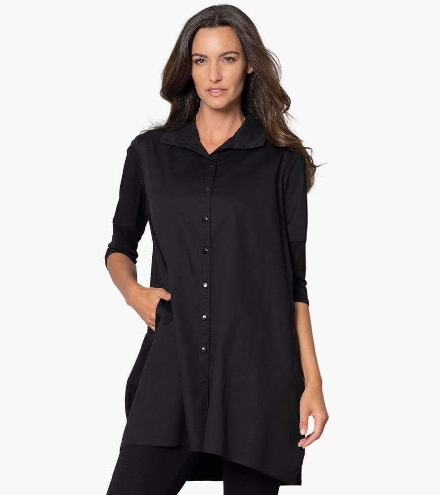 Tiburon Tunic Icon – BLACK / M