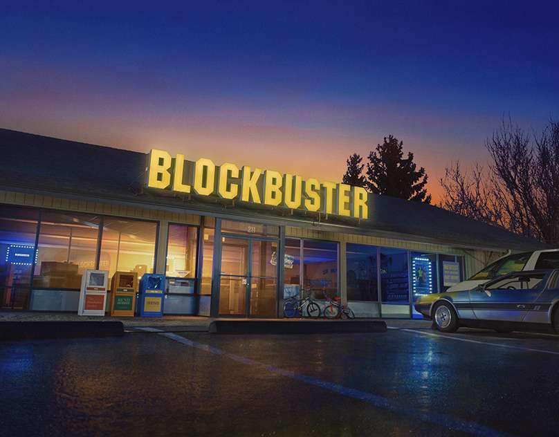 Airbnb x Blockbuster