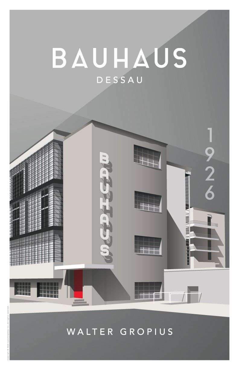 Bauhaus Dessau – Large / Gray