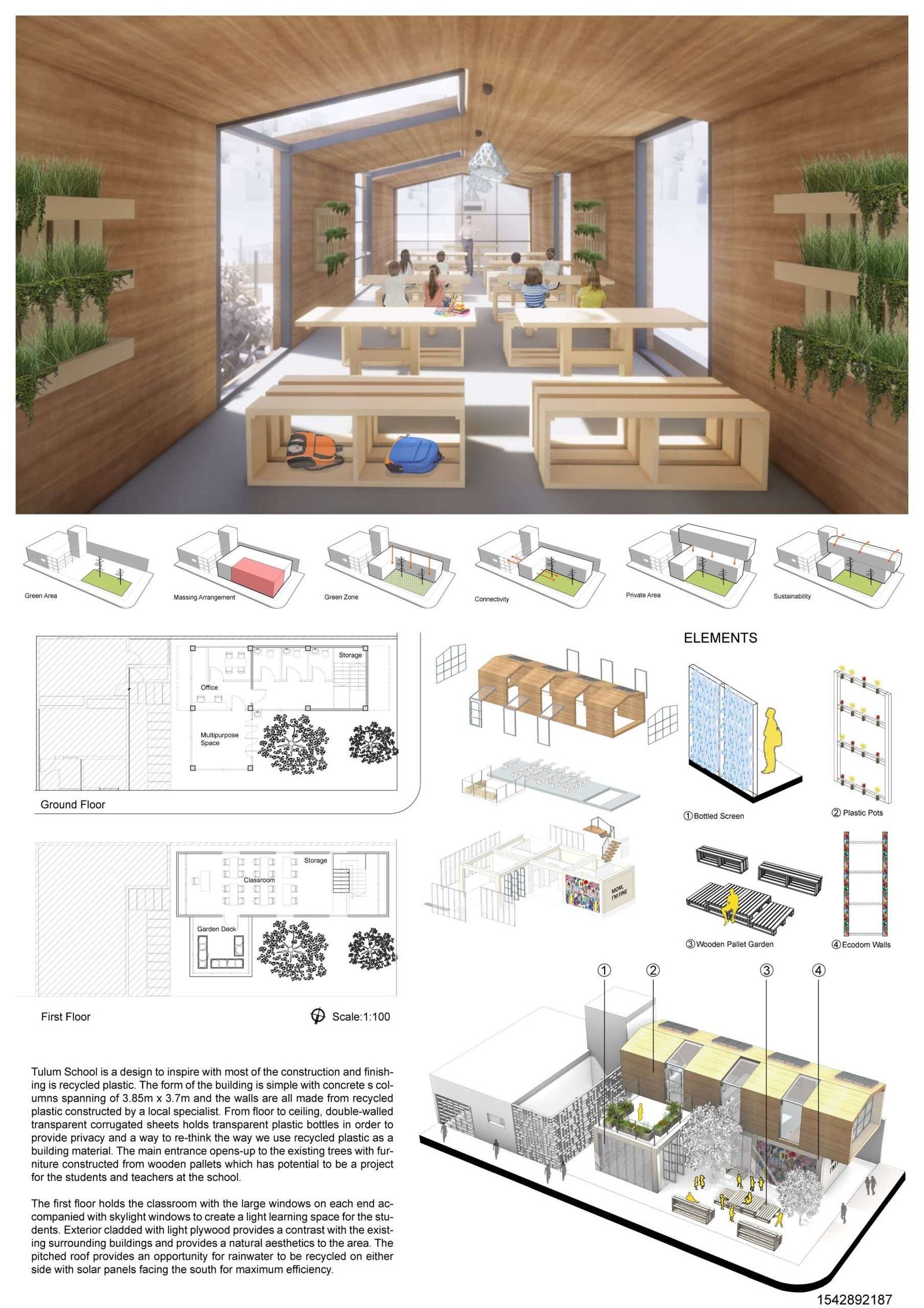 Tulum Plastic School – Architecture Competition