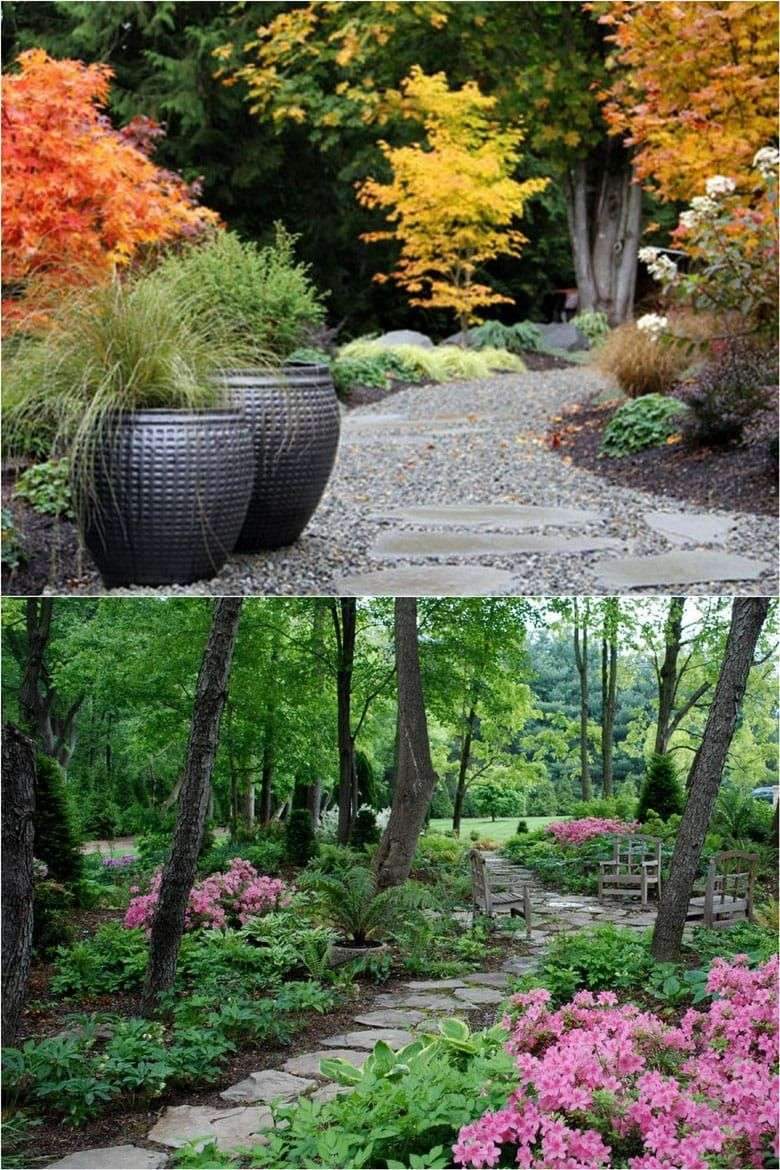 25 beautiful garden path ideas & pro landscape design tips on easy DIY backyard…