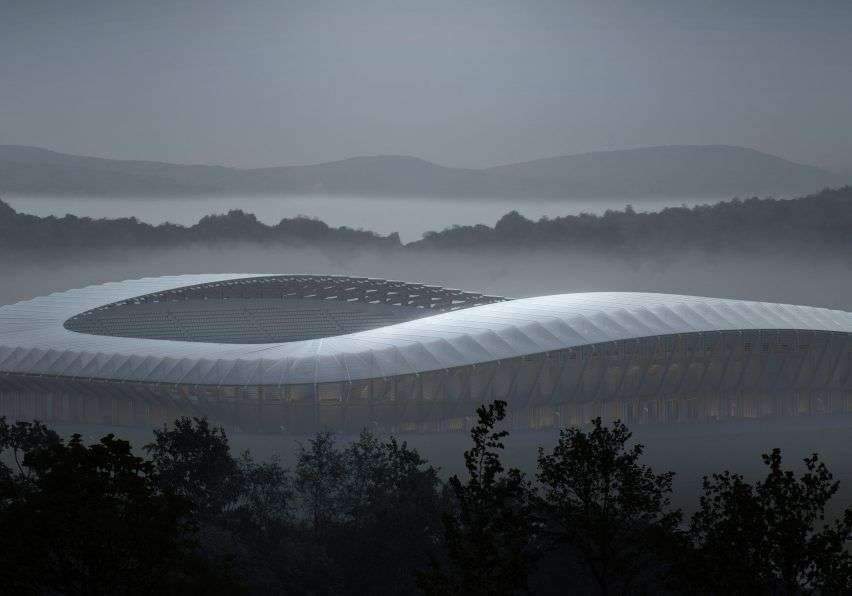 Zaha Hadid Architects to build world’s first wooden football stadium | Zaha Hadid Architects…