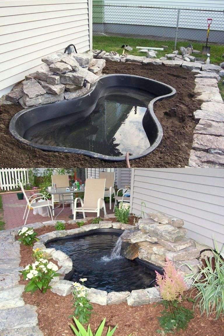 12 best DIY pond ideas & tutorials, from easy kits for small garden &…