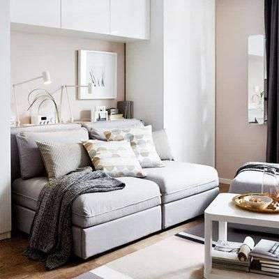 When It Comes to Making a One-Bedroom Apartment Feel Bigger, IKEA Knows Best