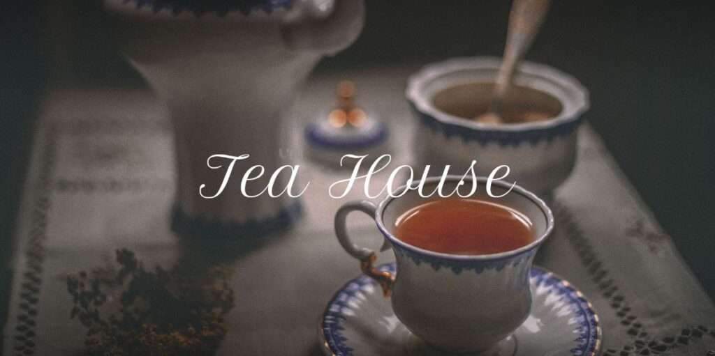 Tea House – Challenge to design a cafe for tea lovers