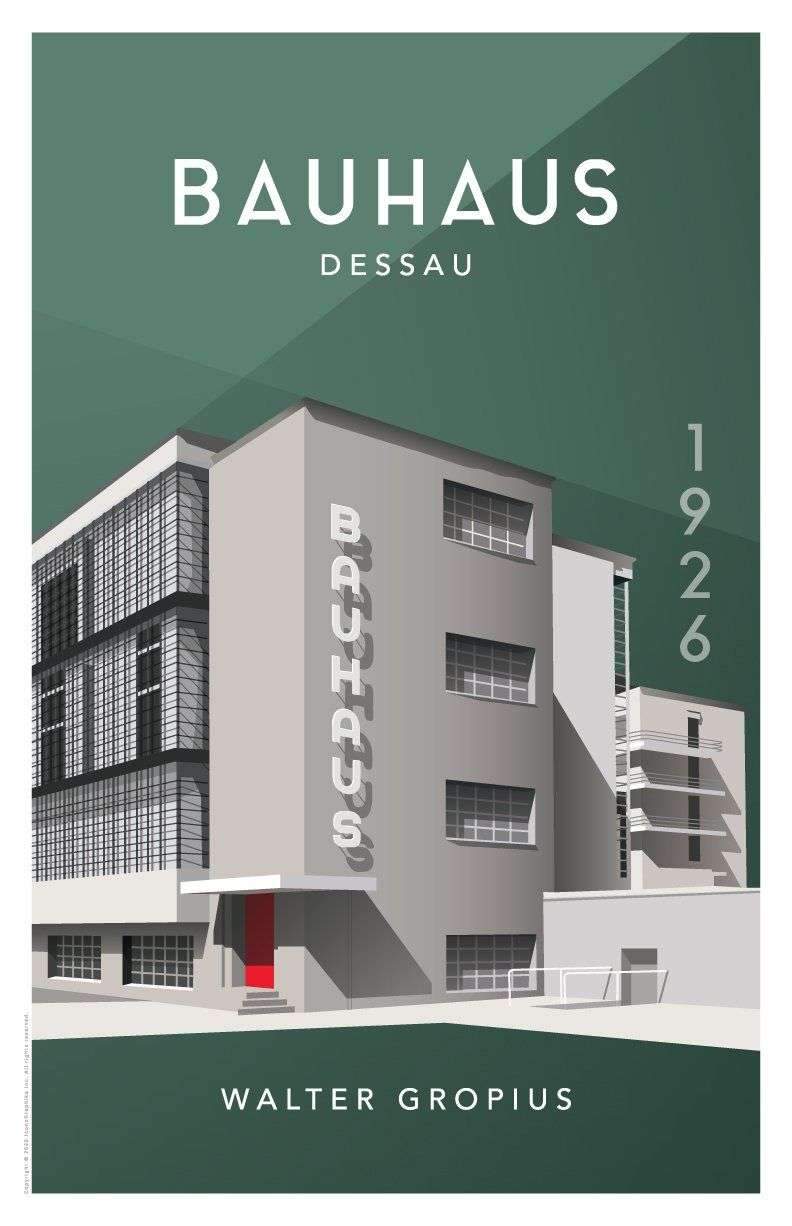 Bauhaus Dessau – Small / Green