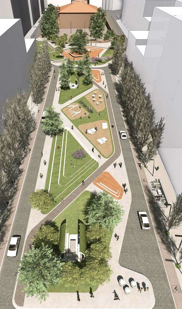 Regeneration of the Agias Sofias – Acheiropoeitos axis of Thessaloniki / competition OFFICETWENTYFIVEARCHITECTS in…