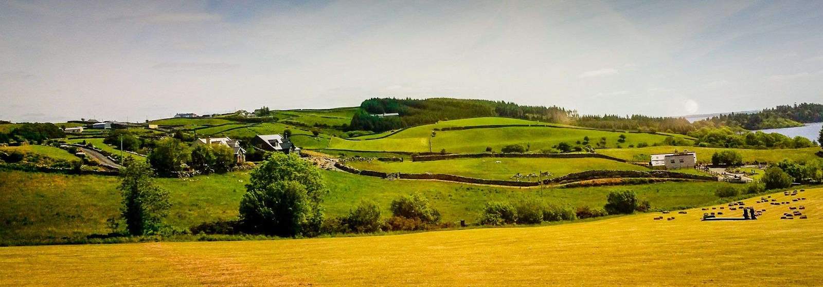 Irish Landscapes Panorama – 16 x 24 / Colored