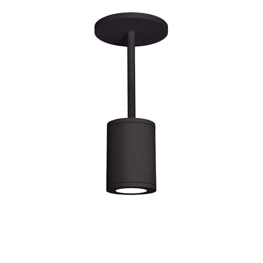 WAC Lighting Tube Architect 5 LED Pendant, Black – 3500K / 85 / 27 Degree Beam