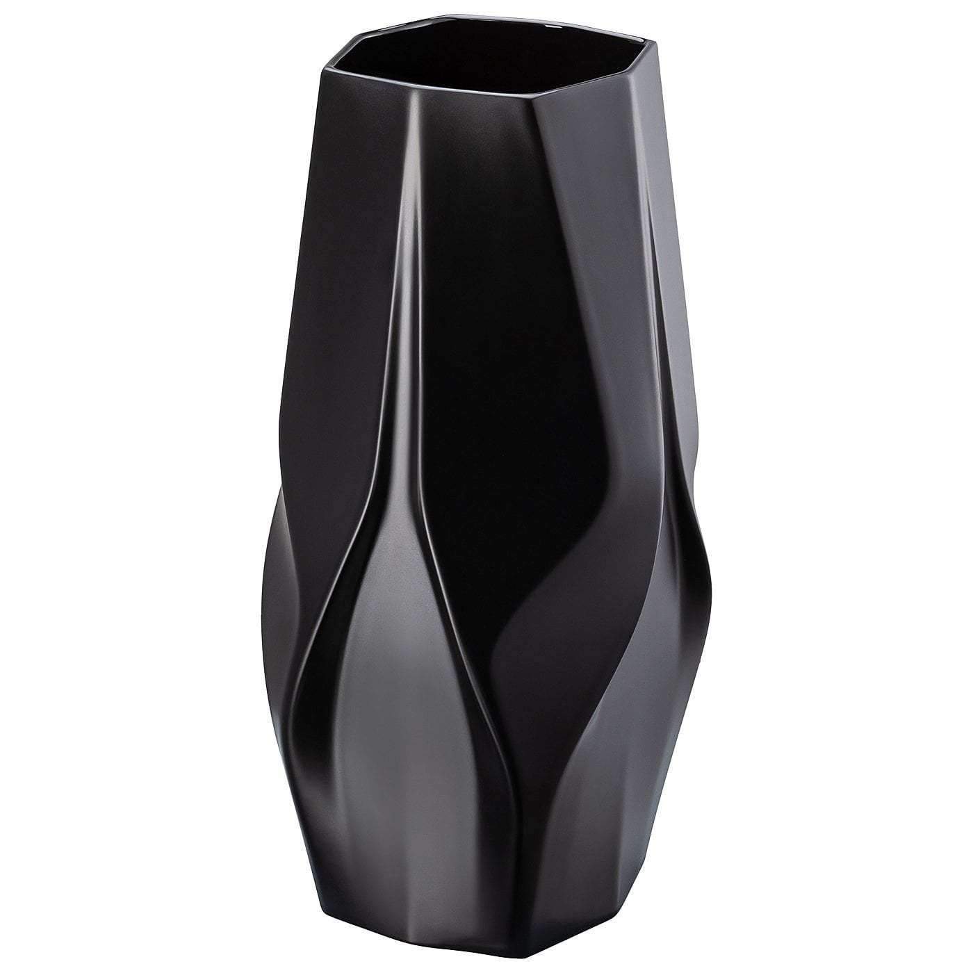 Rosenthal Vase Collection by Zaha Hadid Weave, Black (2019)