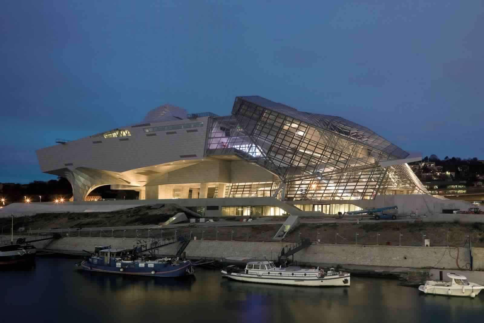 Musée des Confluences: Crystal Cloud In Lyon Framed by COOP HIMMELB(L)AU