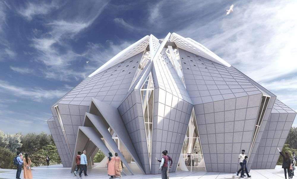 rat[LAB] Studio and Shilpa Architects Interprets India’s New Vernacular-Parametric Temple