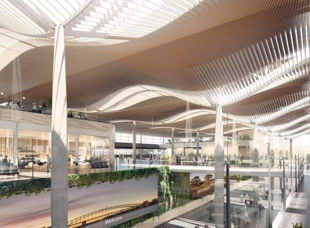 Zaha Hadid Architects e Cox Architecture revelam projeto de aeroporto em Sidney
