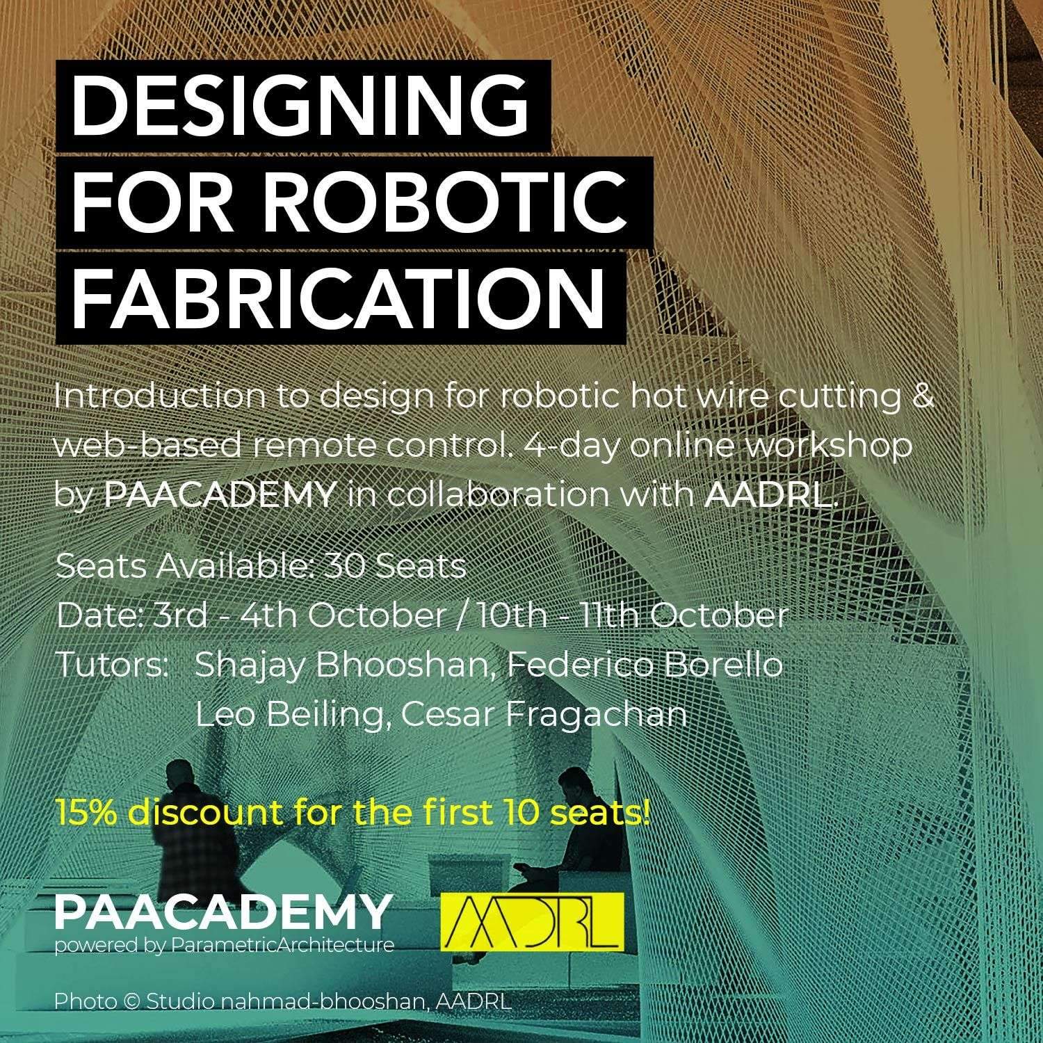 Designing for Robotic Fabrication