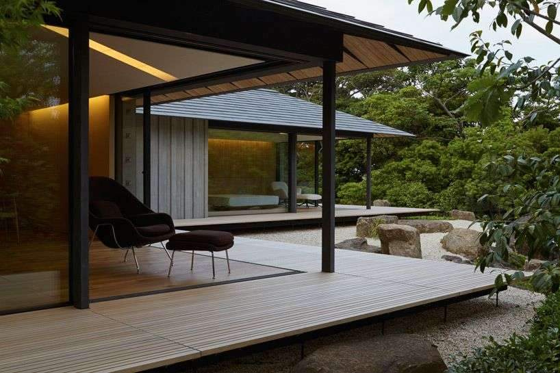 kengo kuma crafts single-storey PC garden house in japan – the program is arranged…