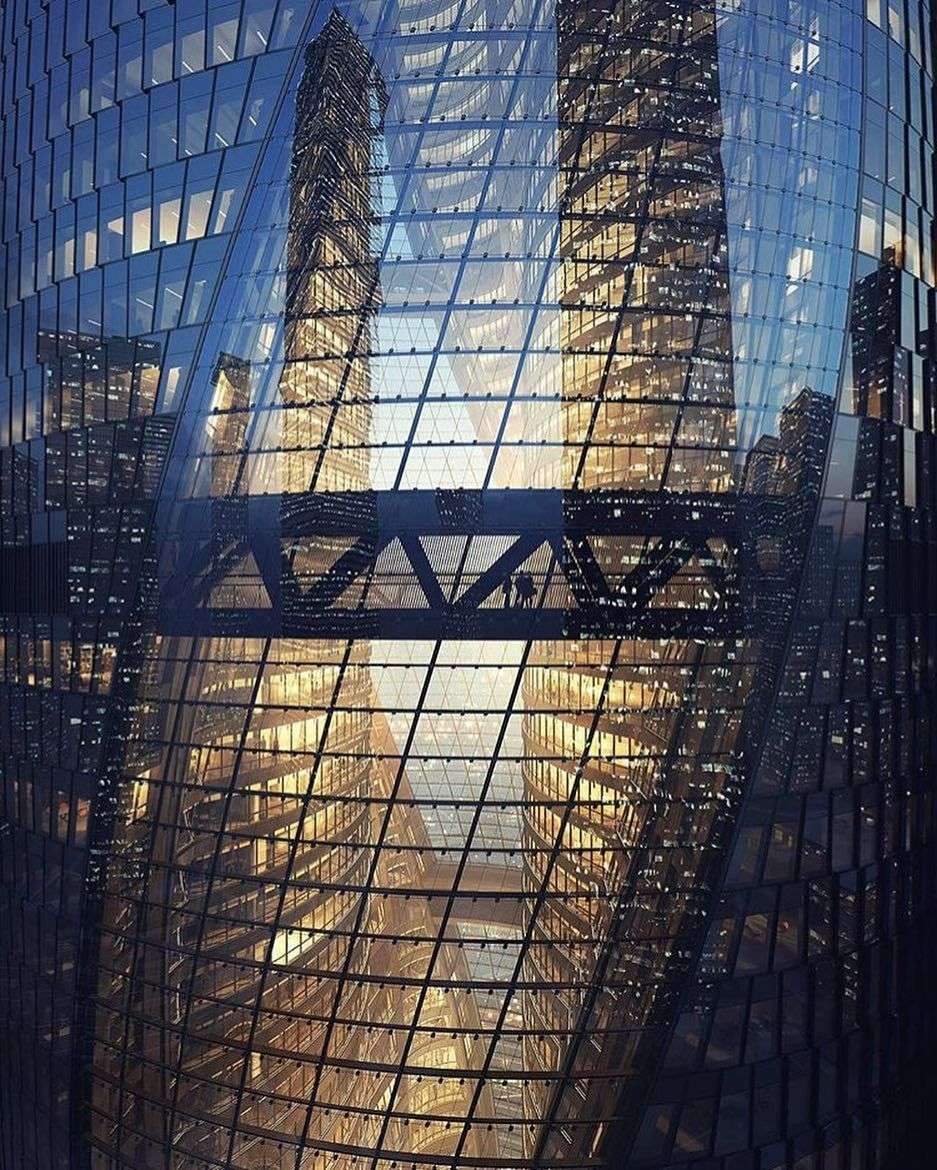 (Snapchat: #paarchitecture ) Leeza Soho, a 46-storey (207m) mixed-use tower with the world’s tallest…