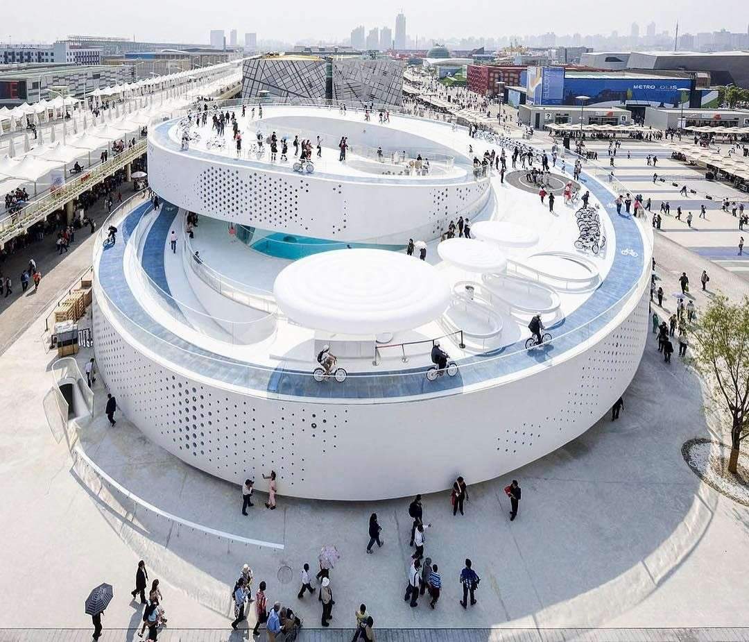 Denmark Pavilion, Shanghai Expo 2010 / BIG #shanghai #china Basically, the pavilion is a…